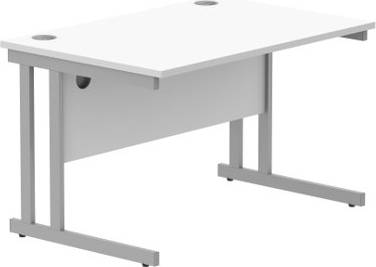 Office Rectangular With Steel Double Arctic Writing Desk
