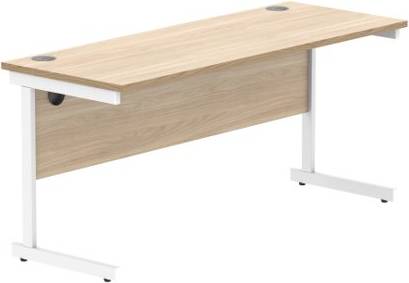 Office Rectangular With Steel Writing Desk