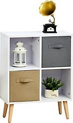 4 cube storage unit Homcom Freestanding 4 Cube