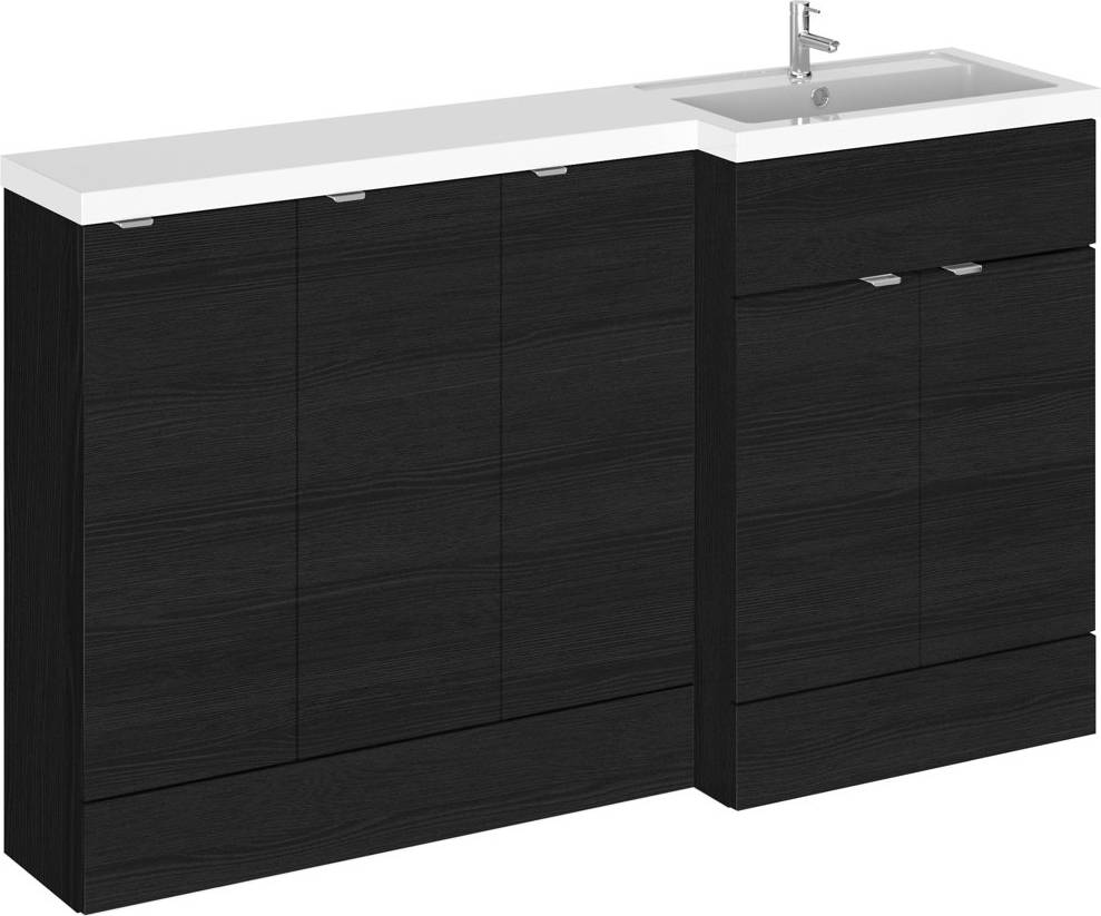 Combination toilet vanity unit Hudson Reed 6 Toilet & Basin