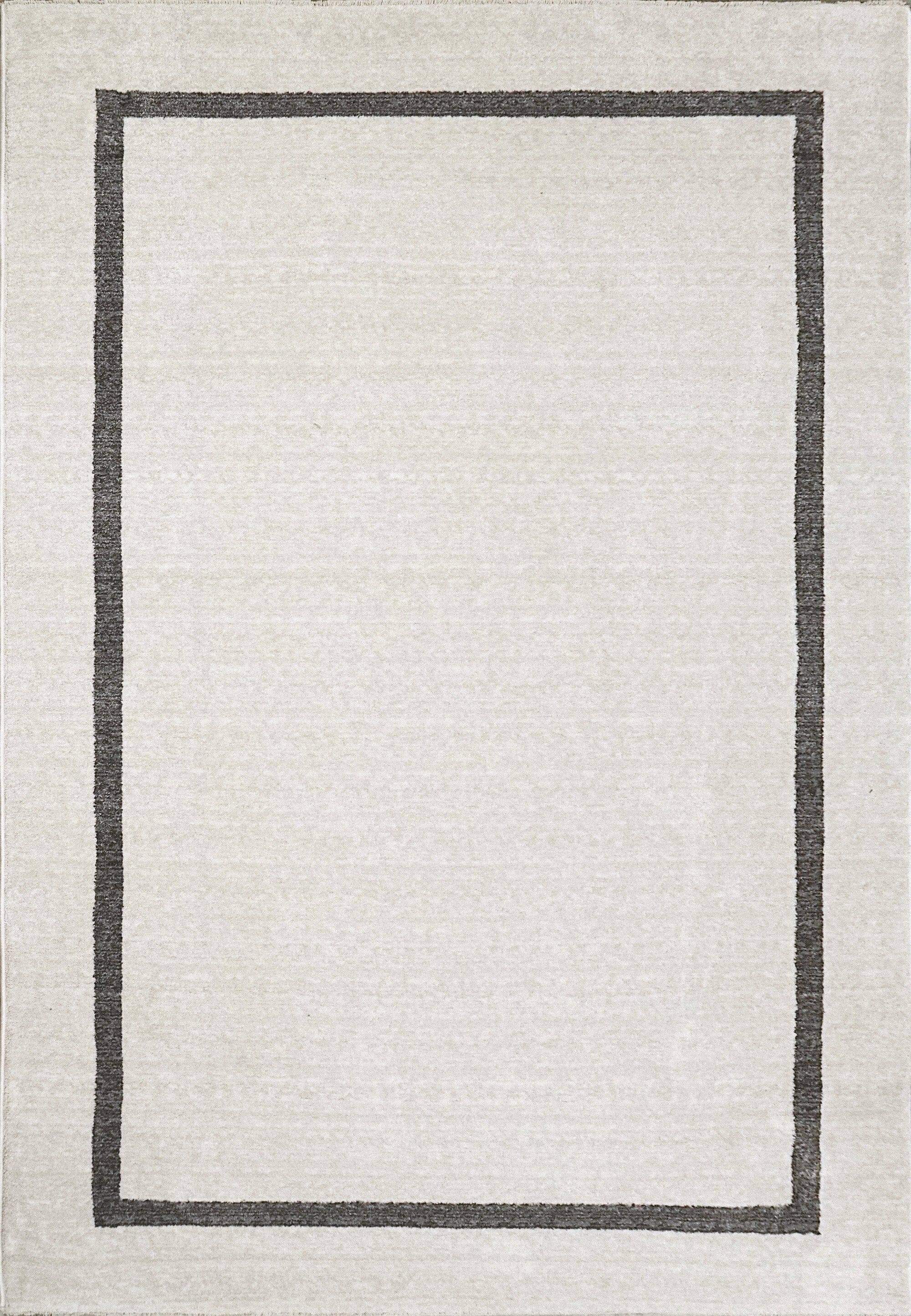 Dynamic Rugs The Simplicity Modern Rug 5.3 x 7.11 Grey