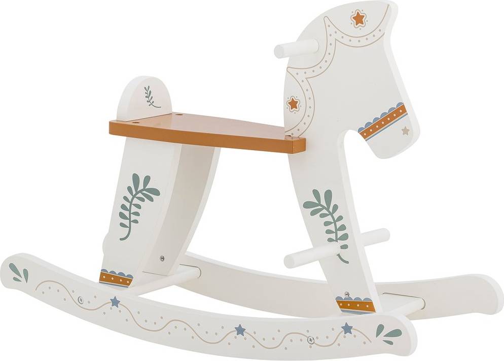 Bloomingville Ruddy Rocking Horse White
