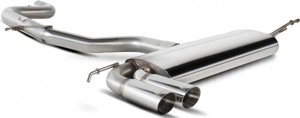 Scorpion Non-Resonated 2.75 Cat Back Exhaust System