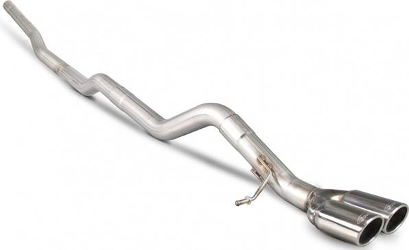 Scorpion Non-Resonated Cat DPF Back System VW T5