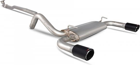 Scorpion Non-Resonated 2.5 Cat Back Exhaust System