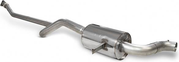 Scorpion Non-Resonated 3 Cat Back Exhaust System