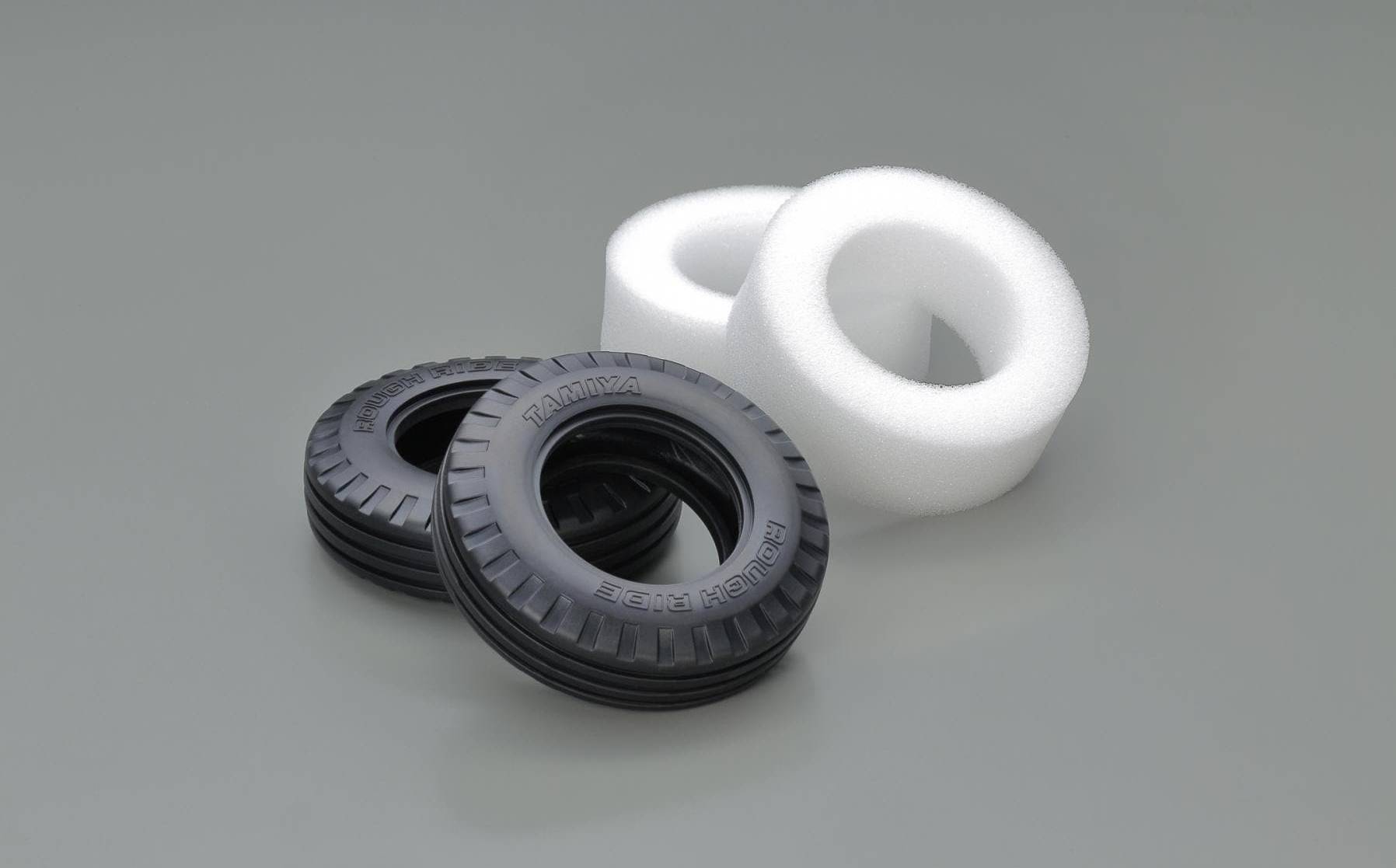 Tamiya Ribbed Rough Ride Tires 2pcs