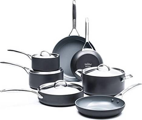 GreenPan Paris Pro 11pc Cookware Set