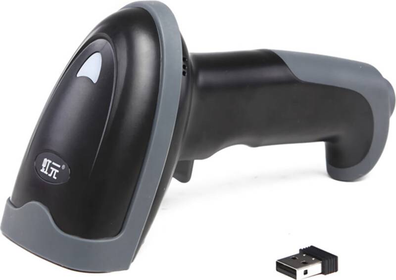 Laser Wireless Scanner Automatic USB Barcode Reader for Supermarket Library Express Company Use