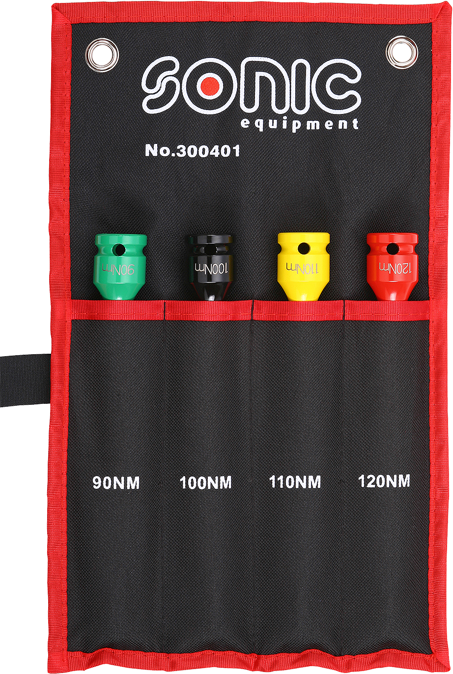Sonic Extension Set 1/2 With Torque 4 Pcs Socket Bit