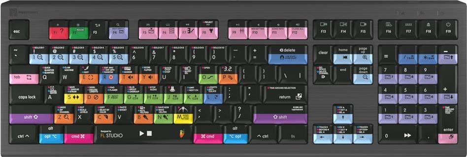 Fl studio LogicKeyboard studio 20