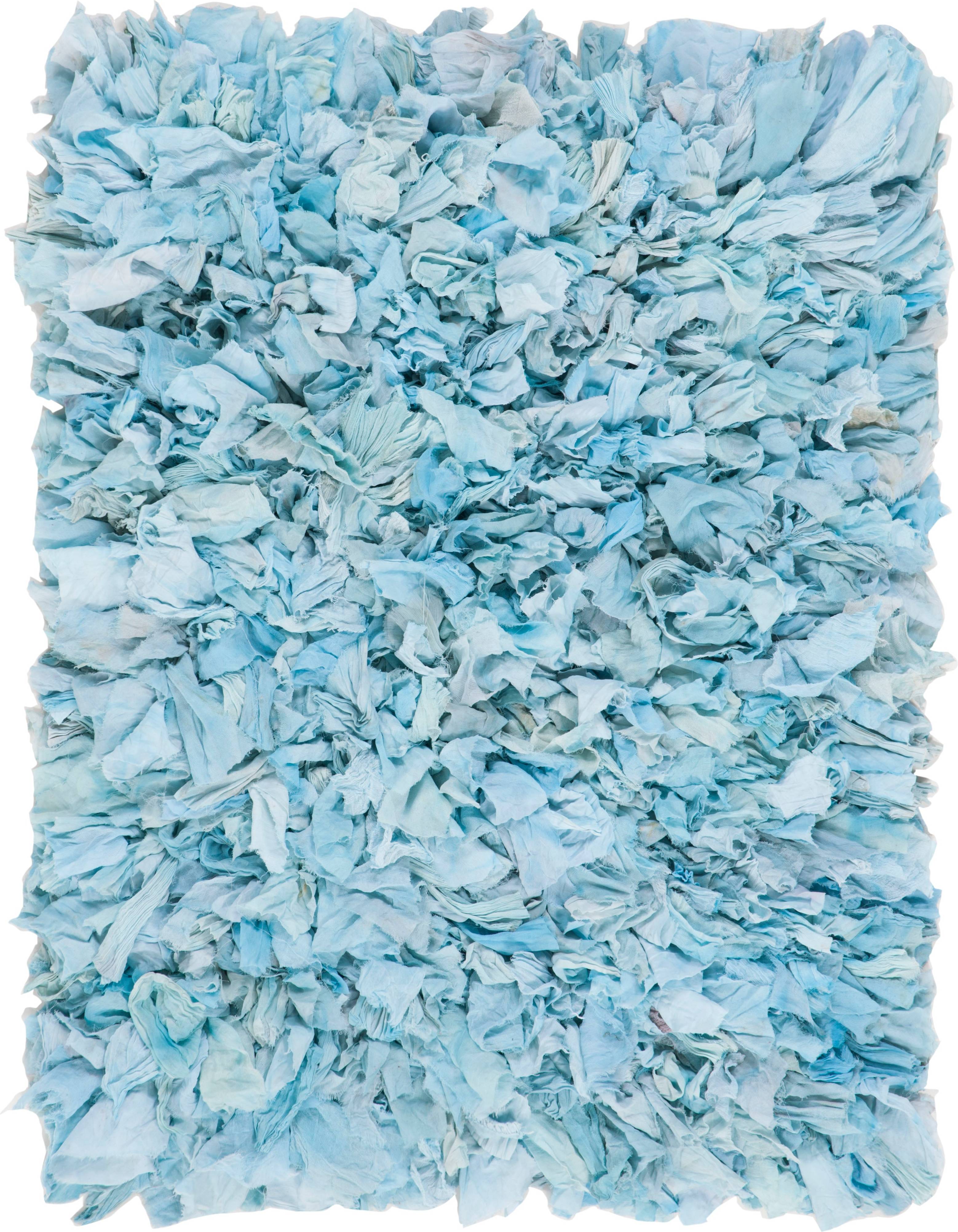 Safavieh Rio Shag Collection Blue, Multicolor