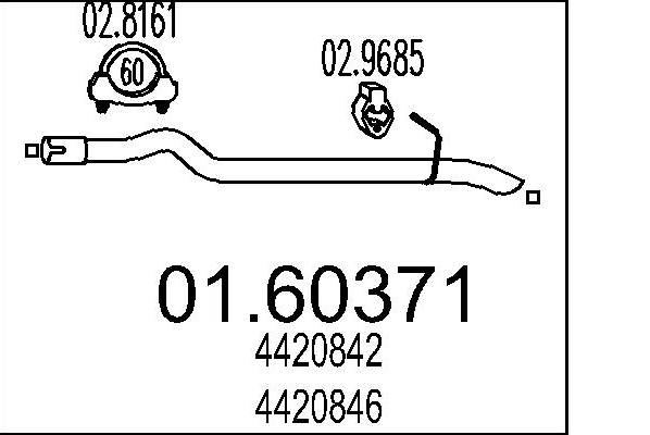 01.60371 Rear Silencer