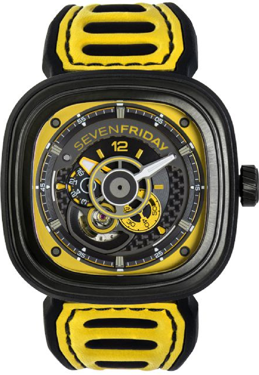 SevenFriday Watch P3B 03 Racer Yellow Default Title