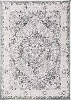 World Rug Gallery Monaco Distressed Gray