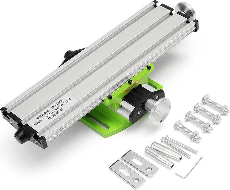 Milling machine Greenzech Mini Precision Milling Machine Worktable Multifunction Drill Vise Fixture Working Table