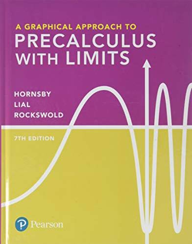 Graphical Approach to Precalculus with Limits