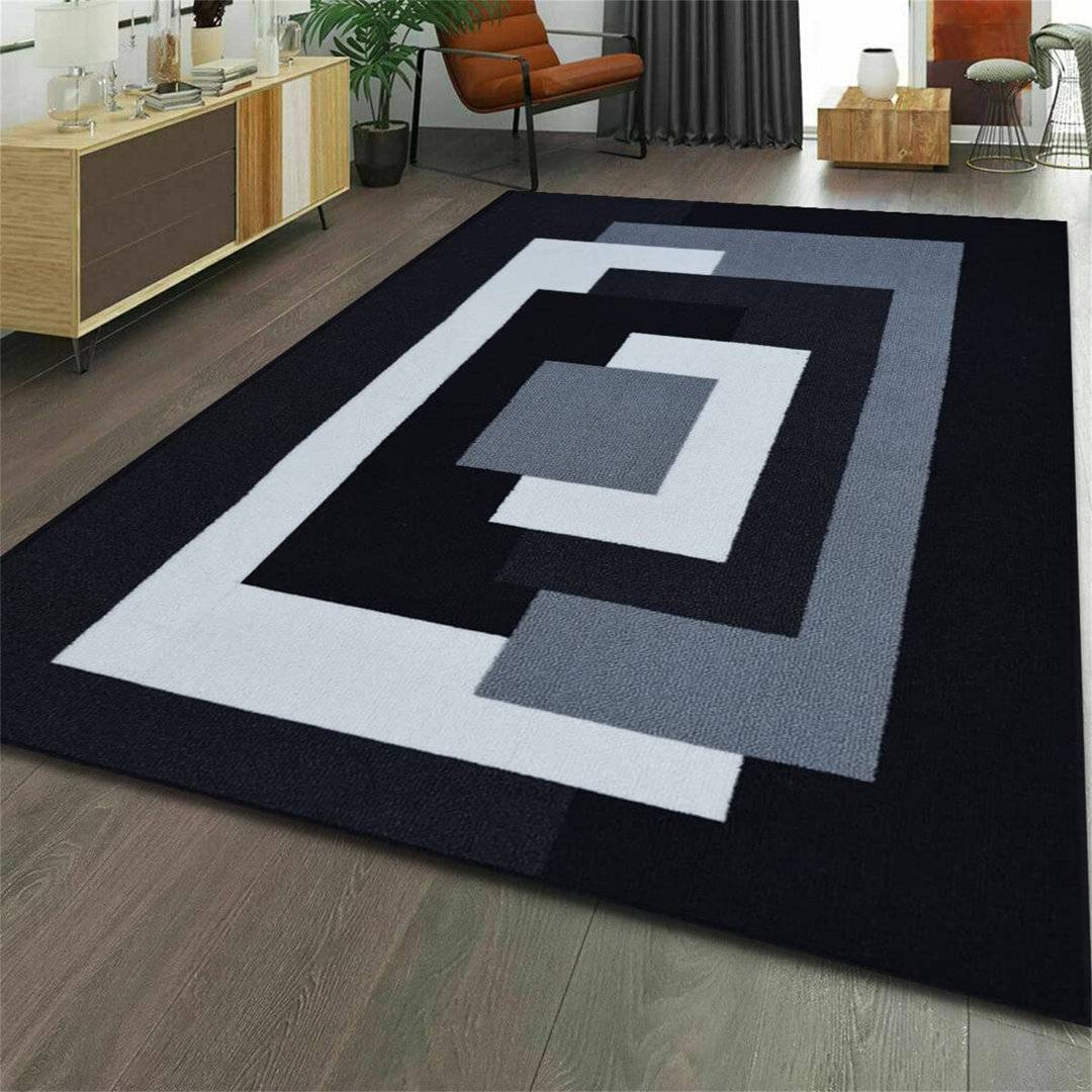 Ivy Bronx Cerutti Rug Grey