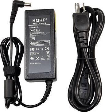 HQRP AC Power Adapter for LG A410 P420 R400 R410 R460 R480 R490 R580 Laptop