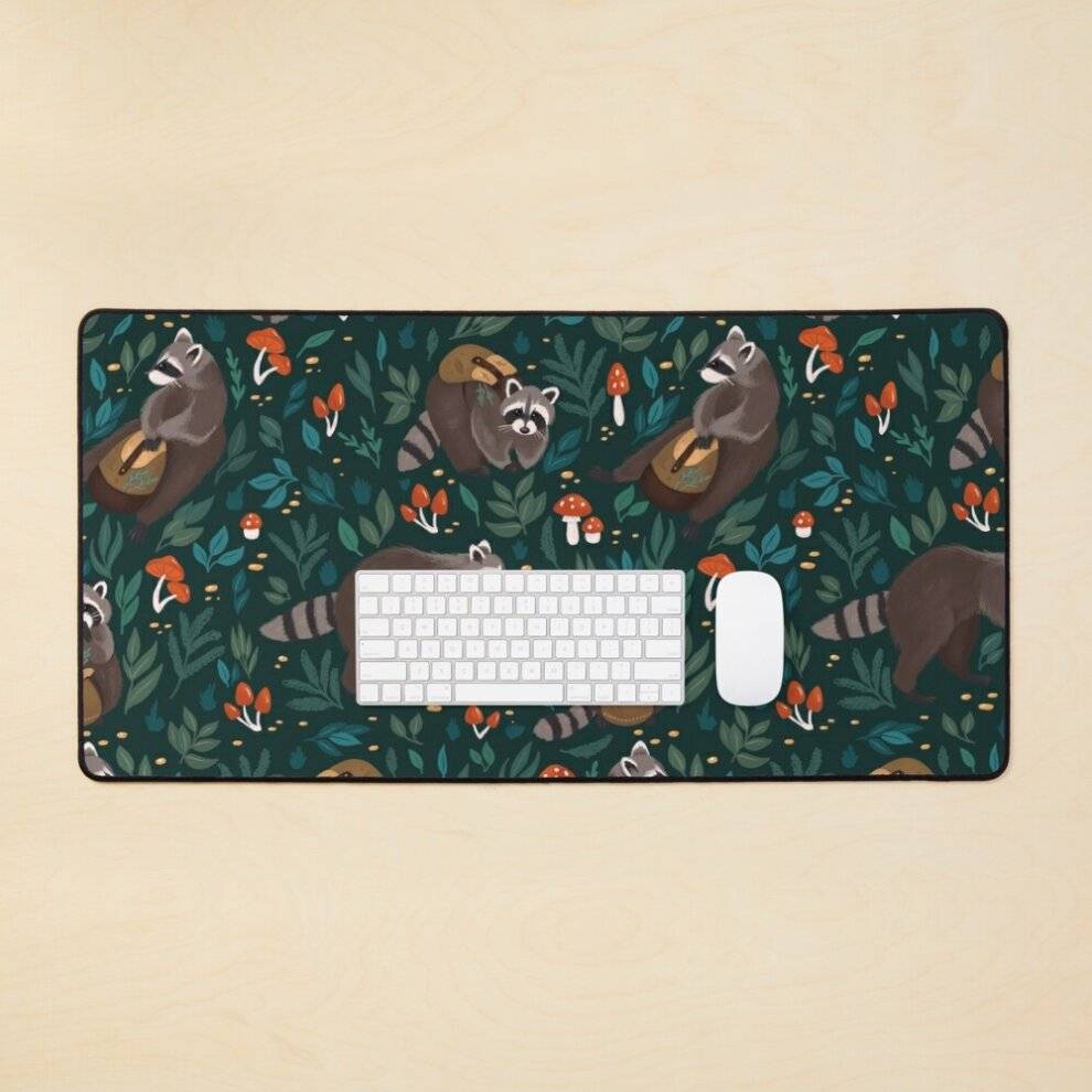 BearLad Mat Raccoons green