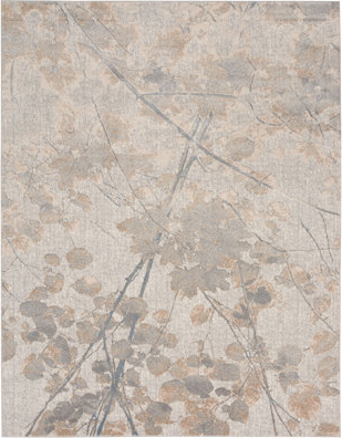 Abstract Machine Woven Grey Multicolour Rug 244 x 305 cm