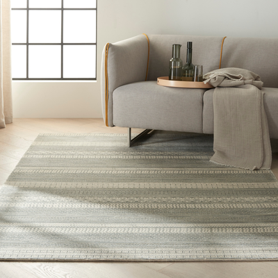 Calvin Klein Maya Collection Area Rug 5'3 x 7'5 Natural, Multicolour cm