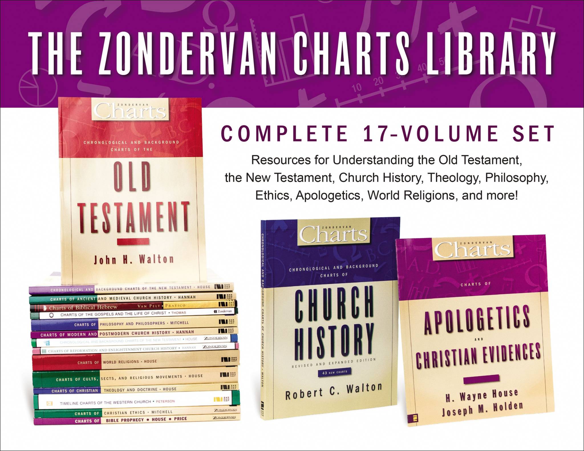 Zondervan Charts Library Complete 17-Volume Set