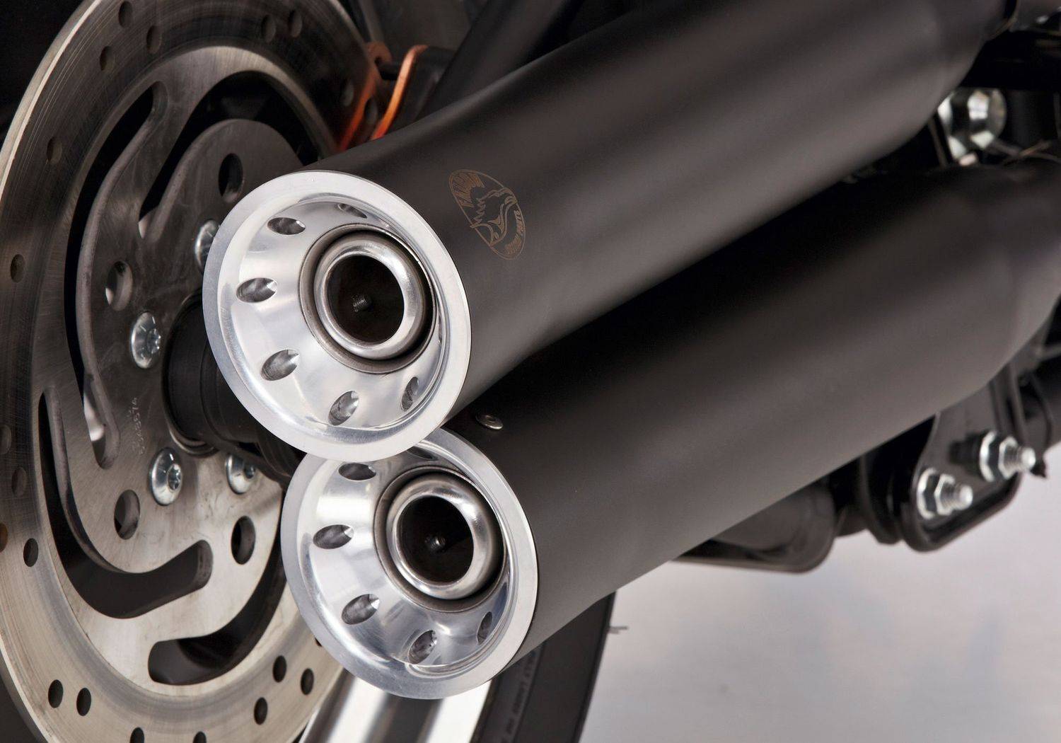 Falcon Double Groove Complete Exhaust System