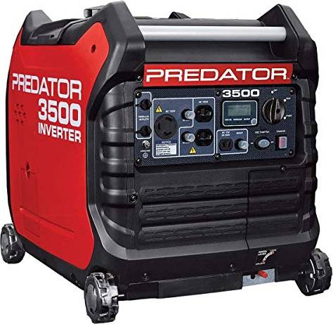 Inverter generator Predator Predator 3500 Super Quiet Inverter Generator, Red