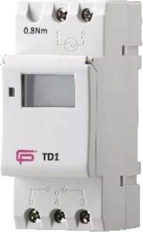 FuseBox Electronic Time Clock Switch 7 Day