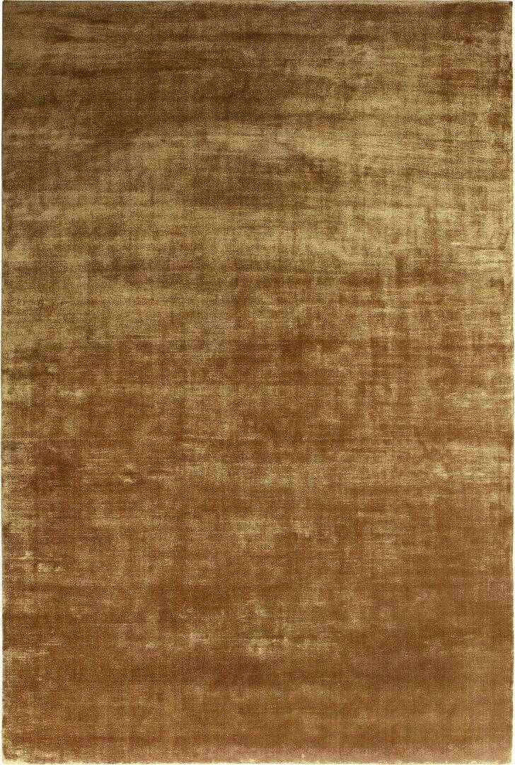 Ebern Designs Ruthven Flatweave Gold