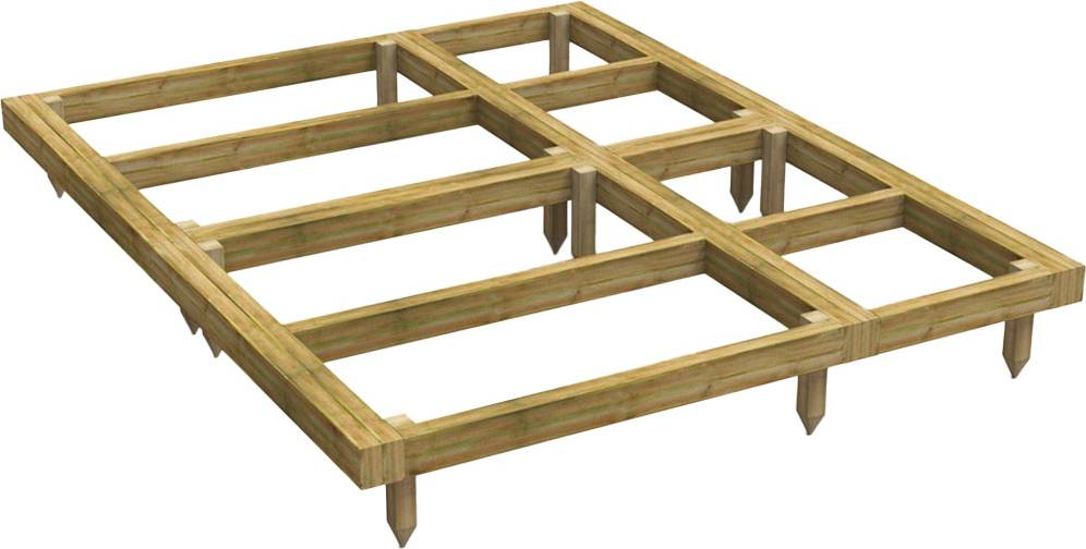 Power Sheds Timber Base Kit