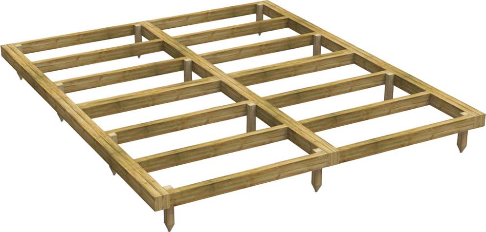 Power Sheds Timber Base Kit