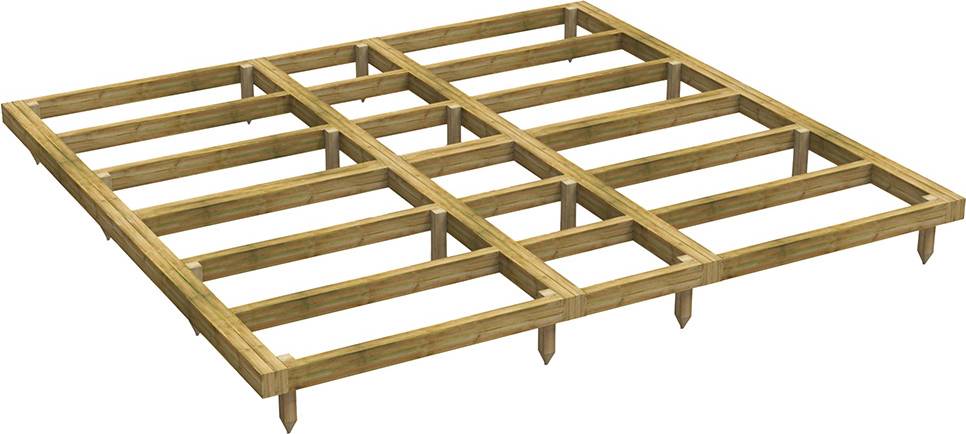 Power Sheds Timber Base Kit