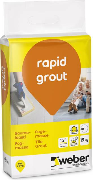 Weber RAPID 12 MARBLE 15KG GROUT