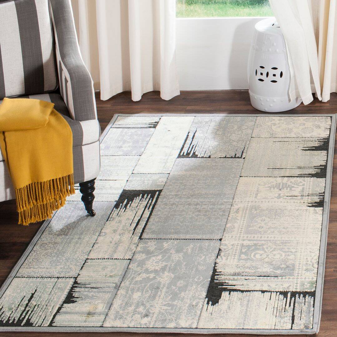 Rosalind Wheeler Terminous Rug Grey