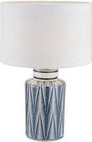 Freemans Samara Aztec Pattern Table Lamp