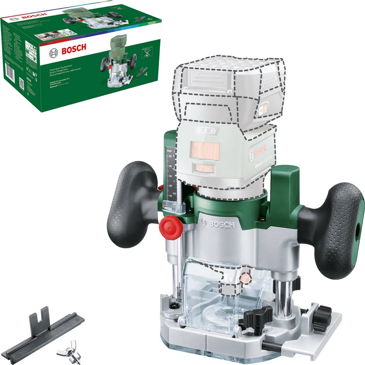 Bosch Router Plunge Base Advanced Trim 18V-8