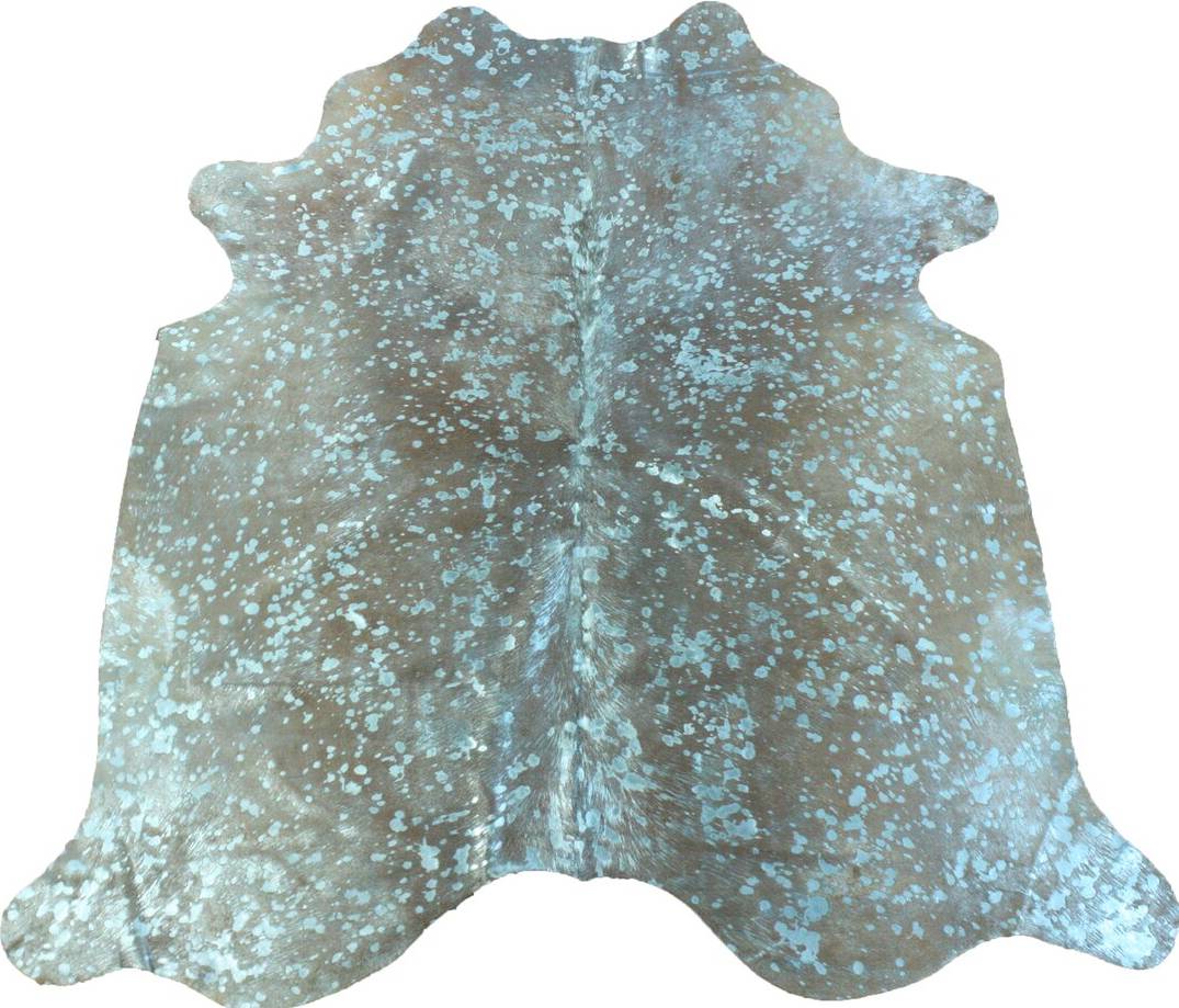Union Rustic Staley Cowhide Blue