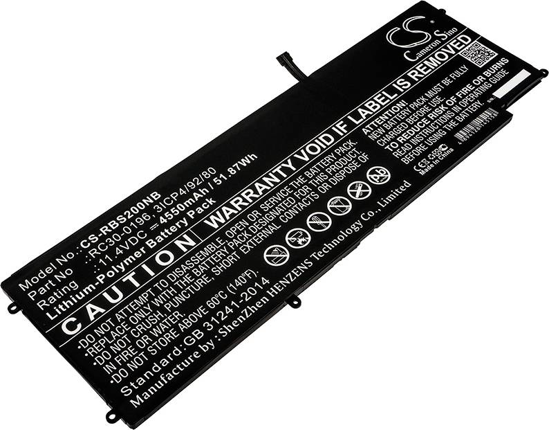 Razer blade Cameron Sino Batteri til Razer Blade Stealth 2016 RZ09-01962W