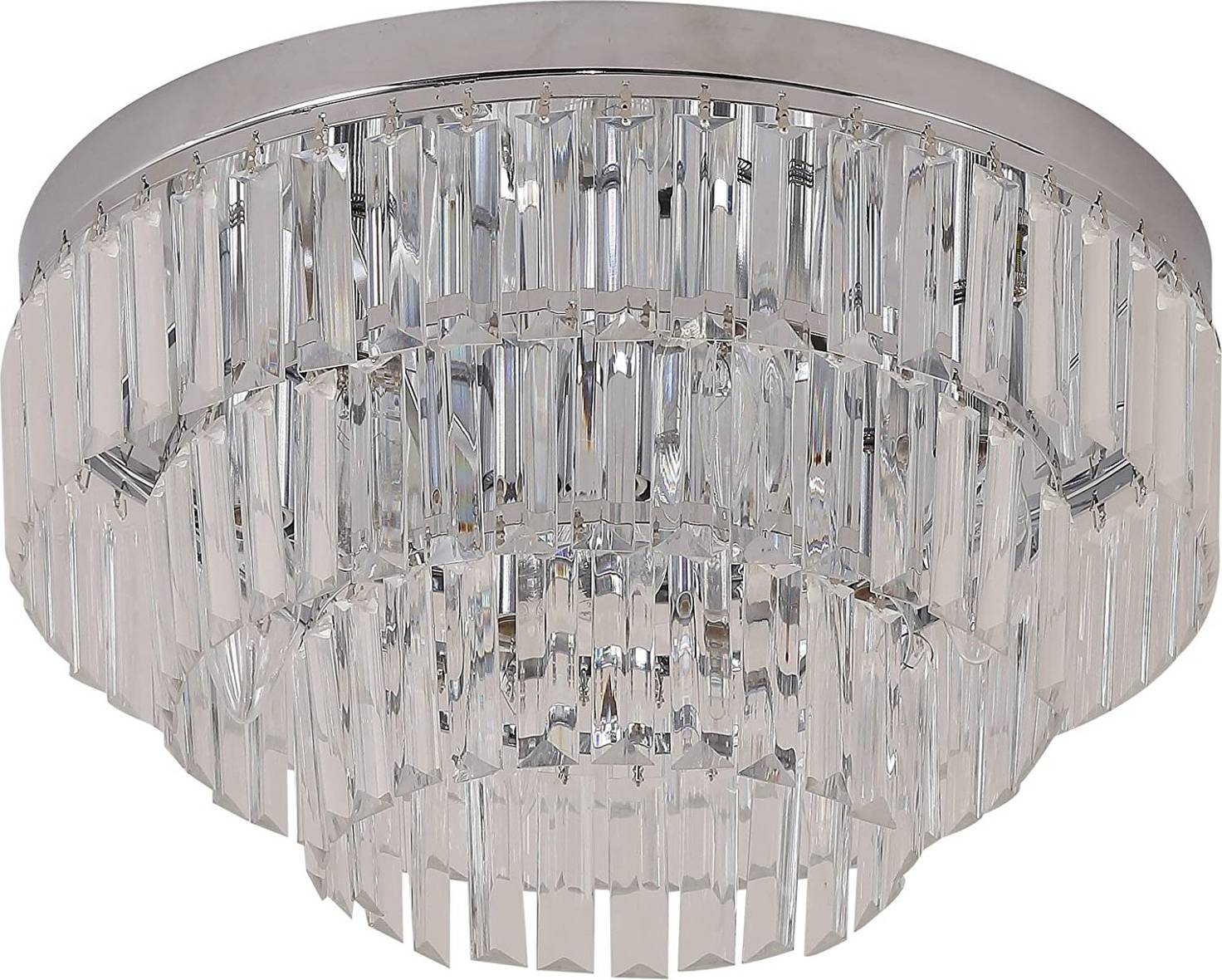 Homcom Modern 3-Tier Transparent