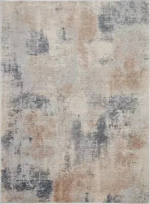 Nourison Extra Large Rustic Textures Rug 239x320 cm Beige, Brown