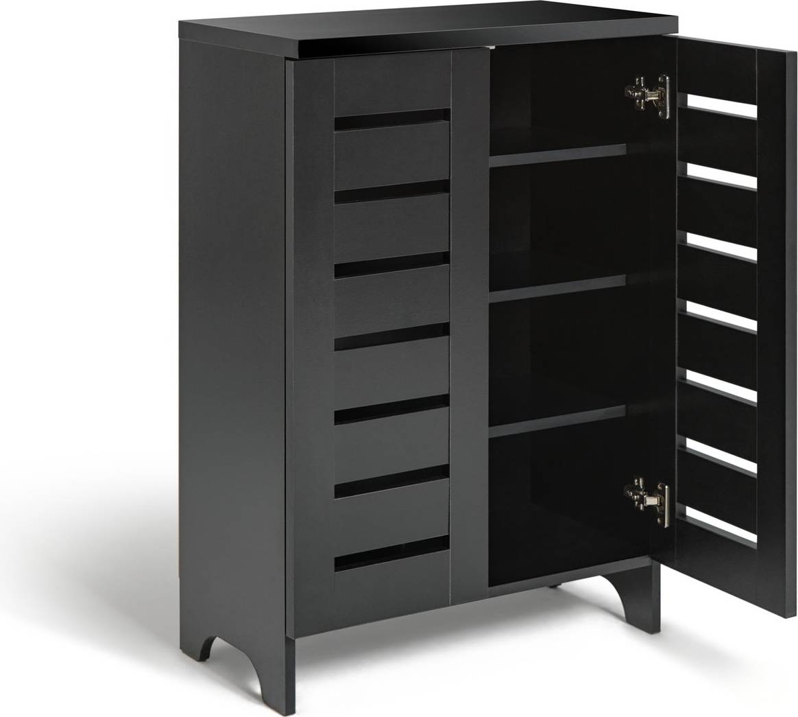 Argos Home Slatted Shoe Rack