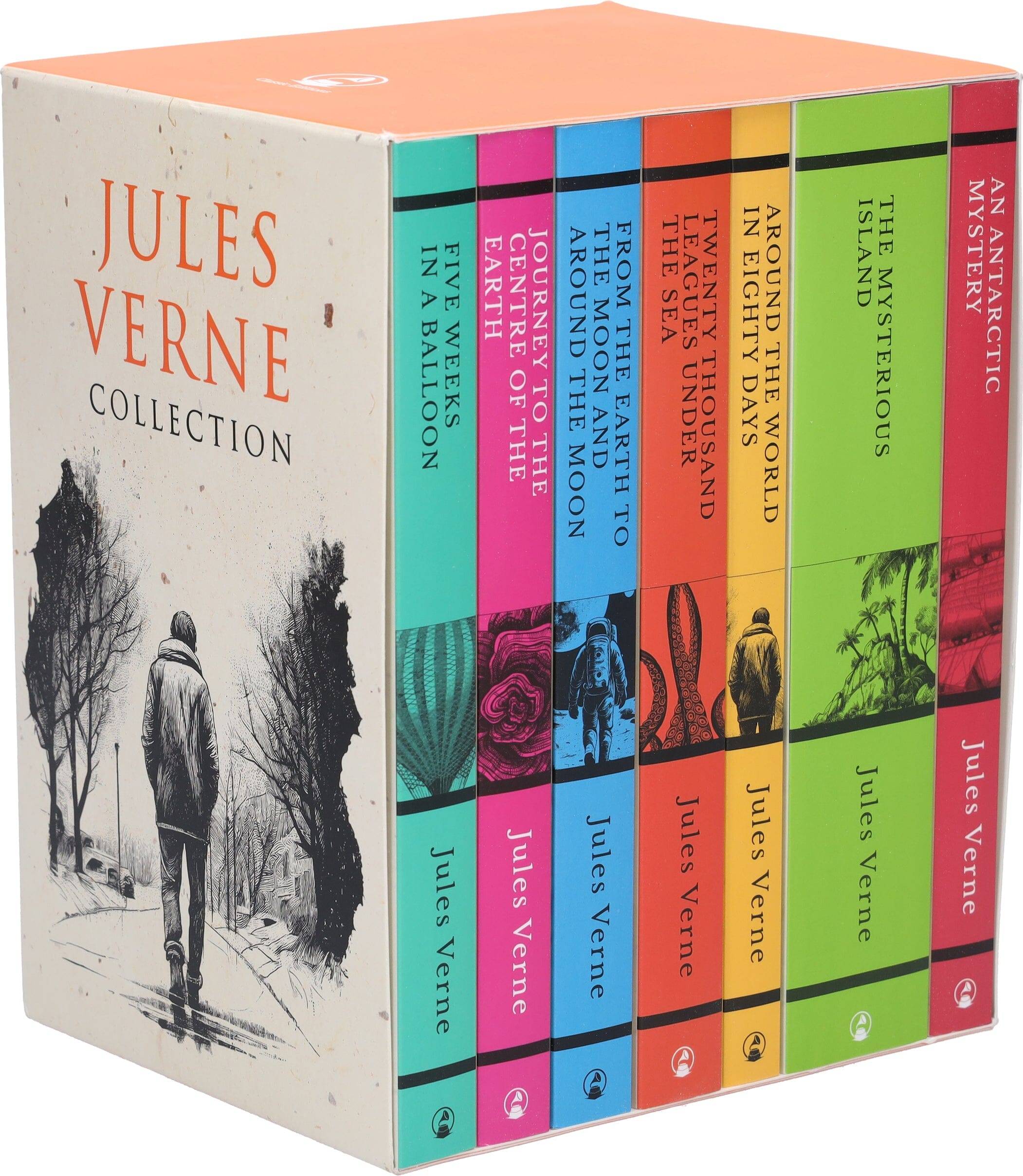 Jules verne Jules Verne 7 Books Collection Box Set Fiction Paperback