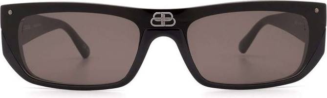 Balenciaga Sorte Solbriller Model 0080S - Sort