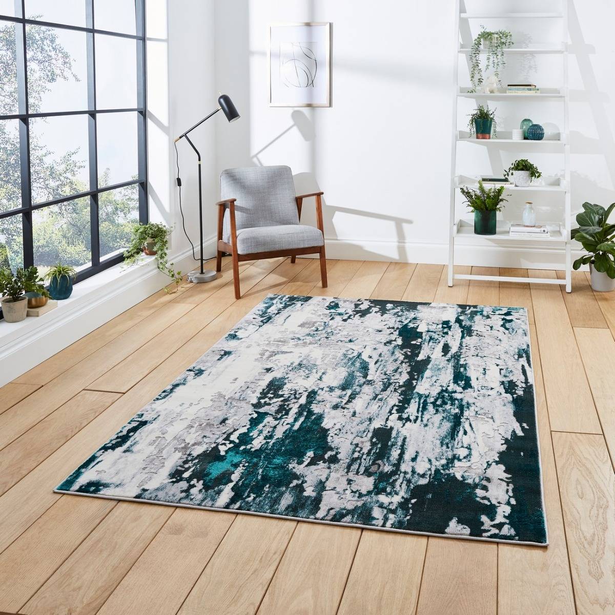 Think Rugs Apollo GR580 Grey