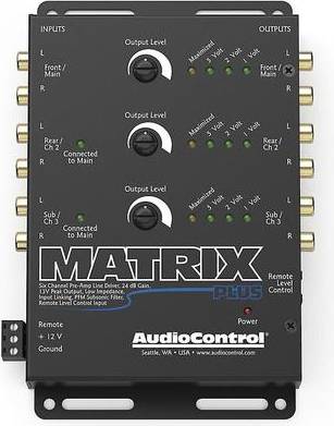 Matrix Plus 6 Channel Pre-Amp Line Driver