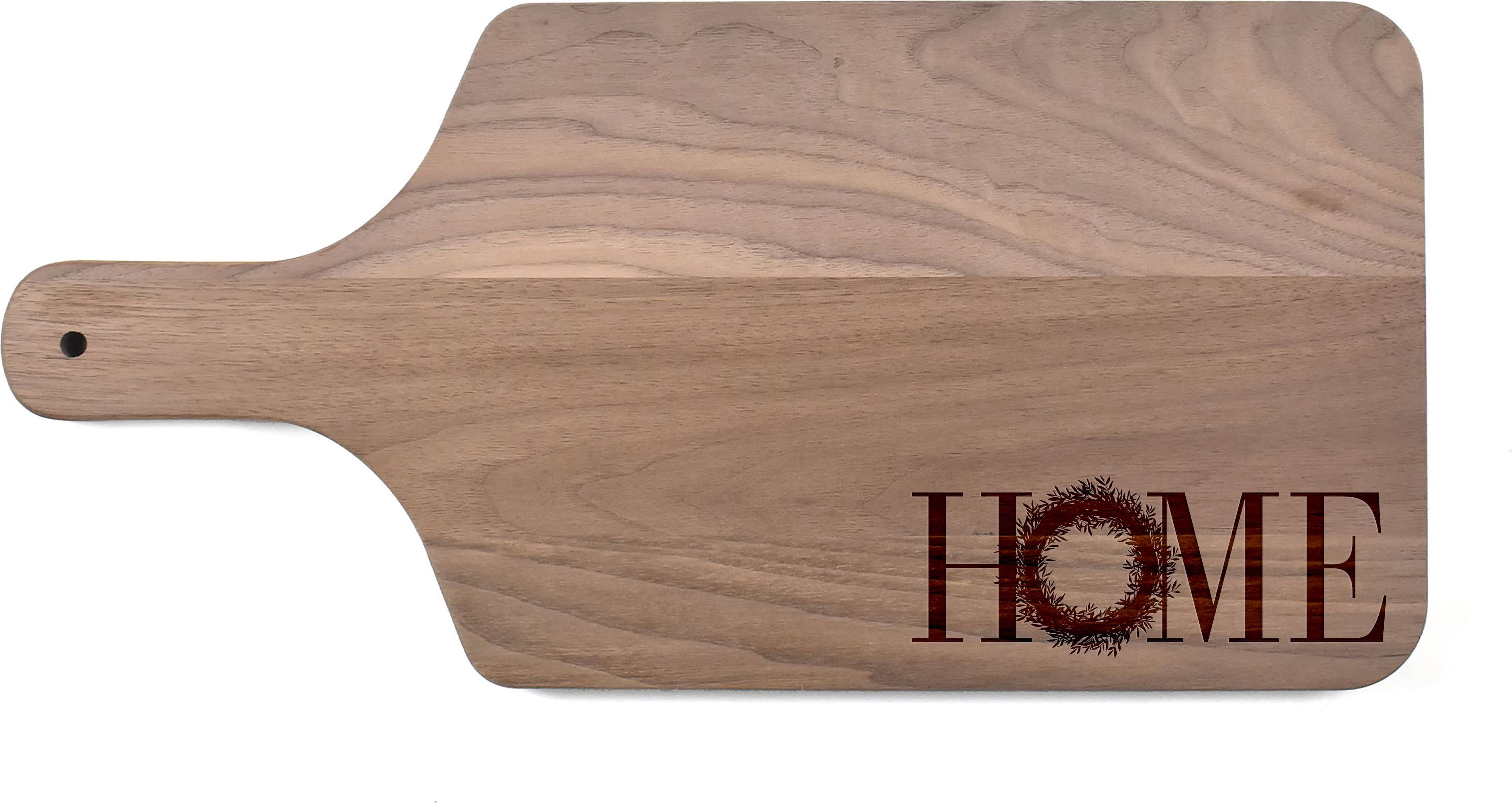 Paddle board accessories Designs Direct Creative Group Walnut Paddle Chopping Board