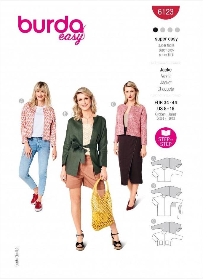 Paper Sewing Pattern 6123