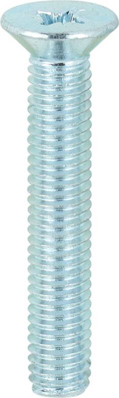 Timco Machine Screws PZ Countersunk Zinc